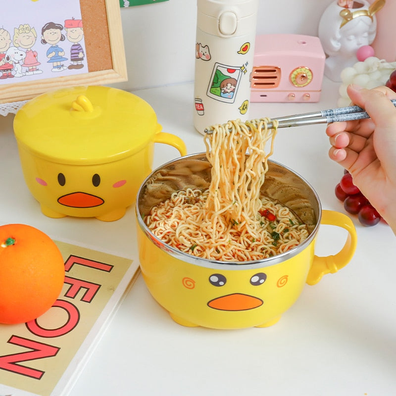 Character Ramen Bowls (Stainless Steel)