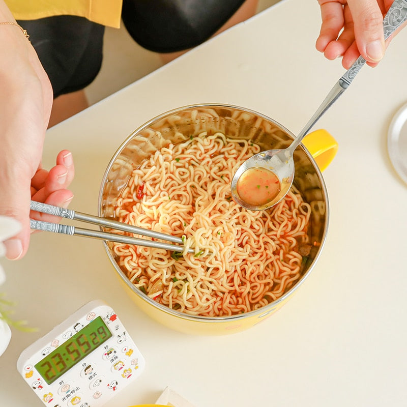 Character Ramen Bowls (Stainless Steel)