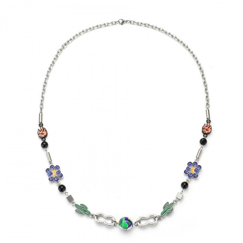 Korean fashion necklace Lee Know (Stray Kids)