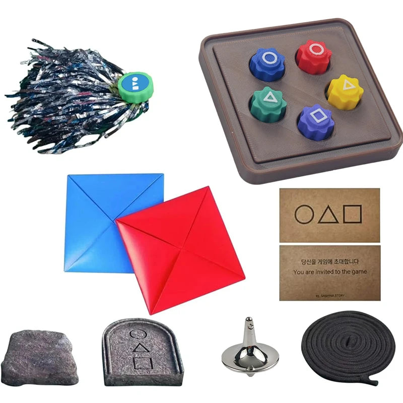 Conjunto de jogos coreano (Round 6/Squid Game)