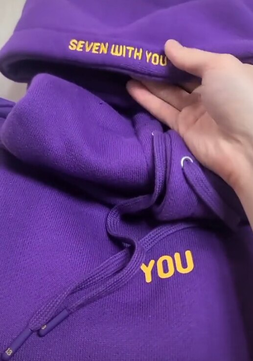 Moletom Jimin "You never walk alone"