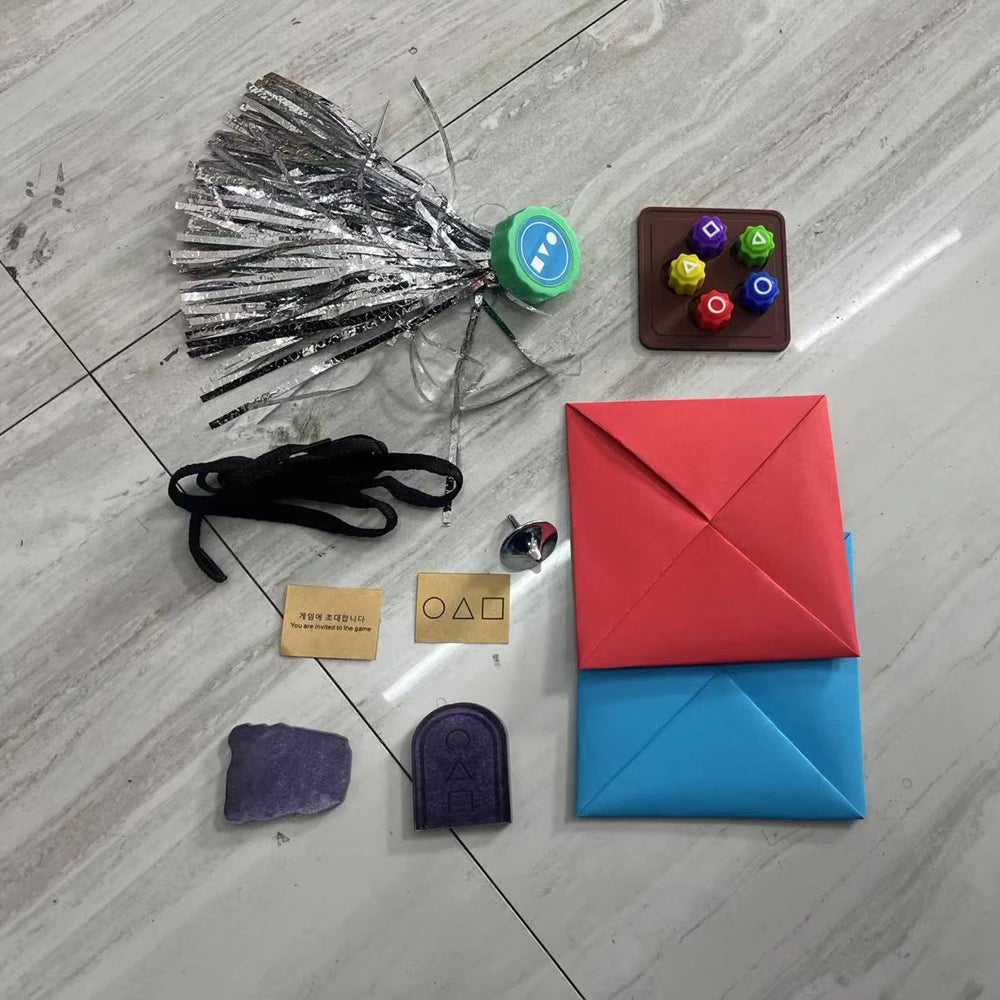 Conjunto de jogos coreano (Round 6/Squid Game)