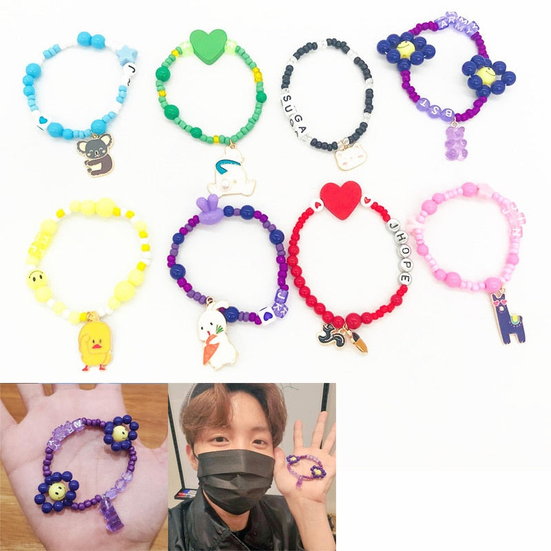 J Hope Bracelet Bts Members Bracelet Beaded Bracelets J-Hope (BTS
