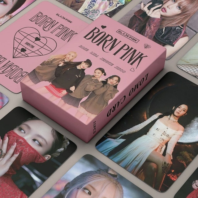 Kit with 55 Black Pink Photocards (BORN PINK)