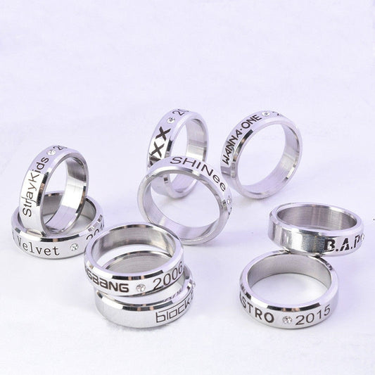 K-POP Custom Ring (Various Groups)
