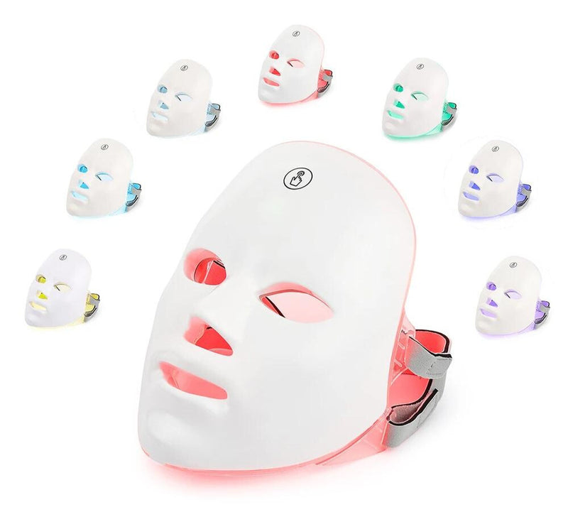 Máscara Facial LED para cuidados com a Pele