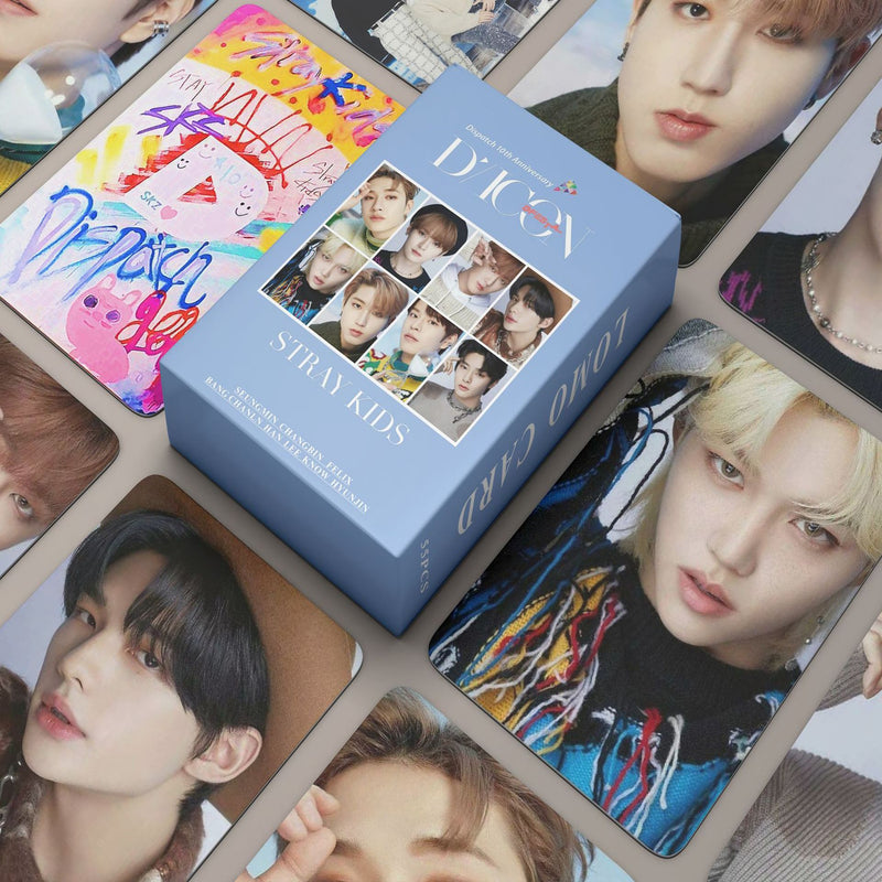 Kit c/ 54 Photocards Stray Kids (Várias opções)