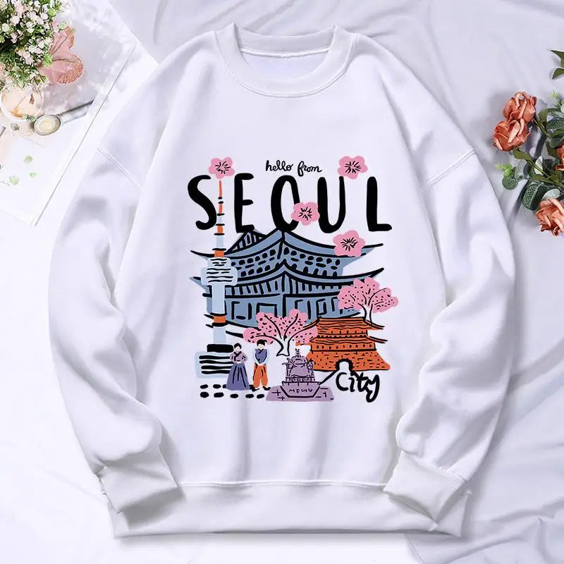 Moletom "Hello from SEOUL"