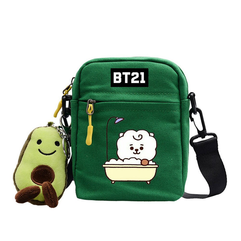 Bolsa BT21 (BTS) Cores e personagens variados