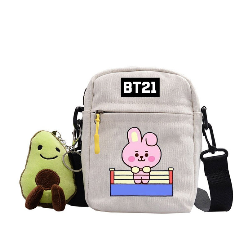 Bolsa BT21 (BTS) Cores e personagens variados