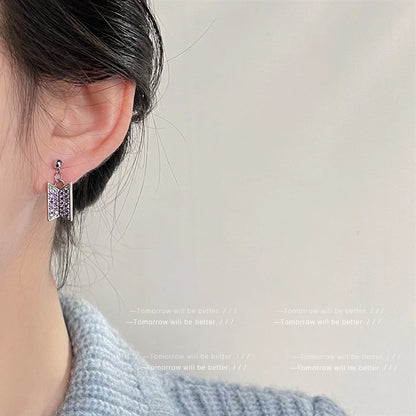 Brinco e colar "I Purple You" - BTS