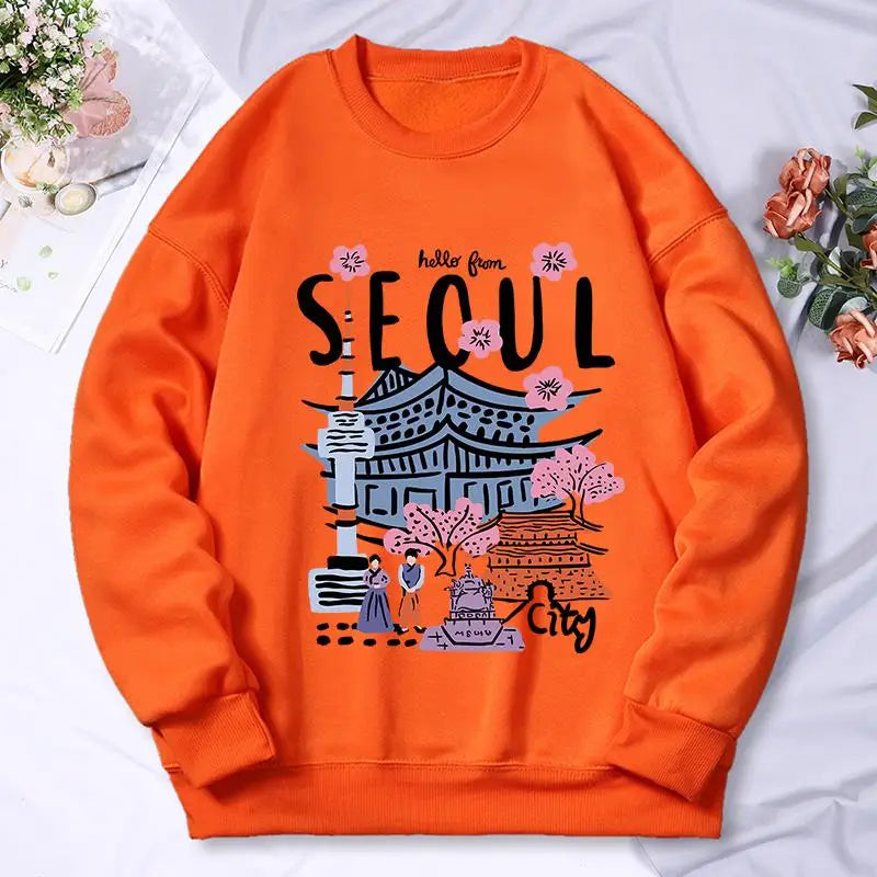 Moletom "Hello from SEOUL"