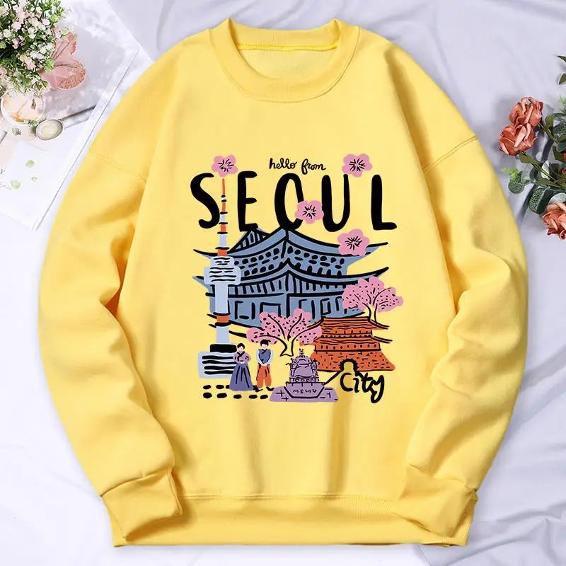 Moletom "Hello from SEOUL"