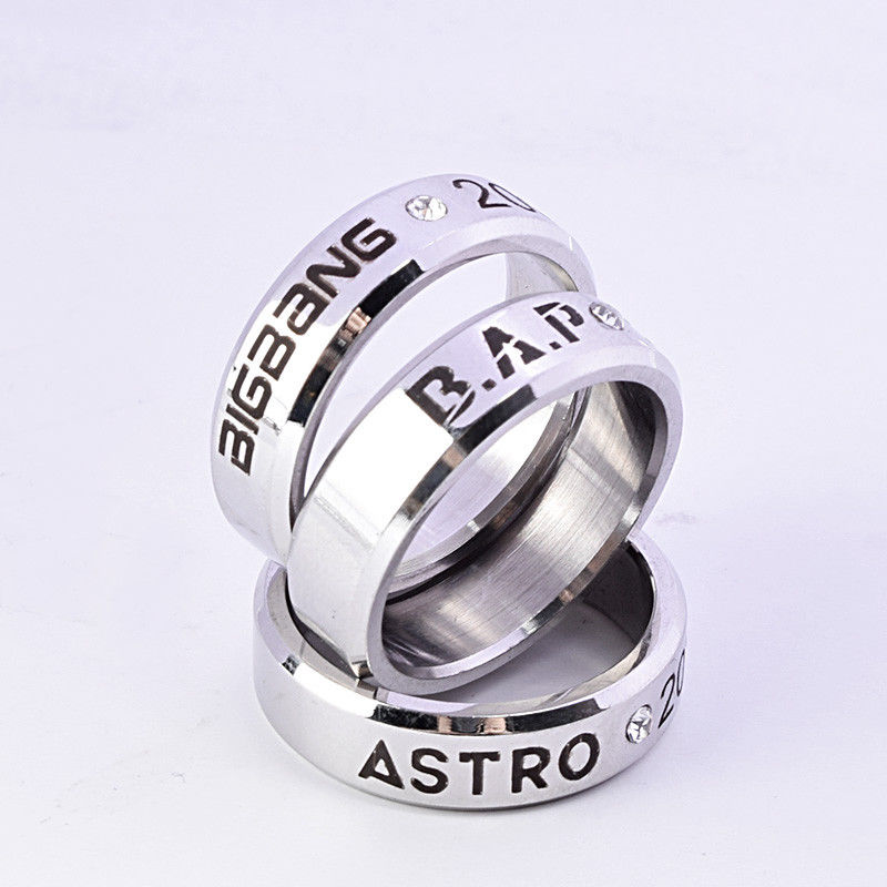 Anillo personalizado K-POP (Varios grupos)