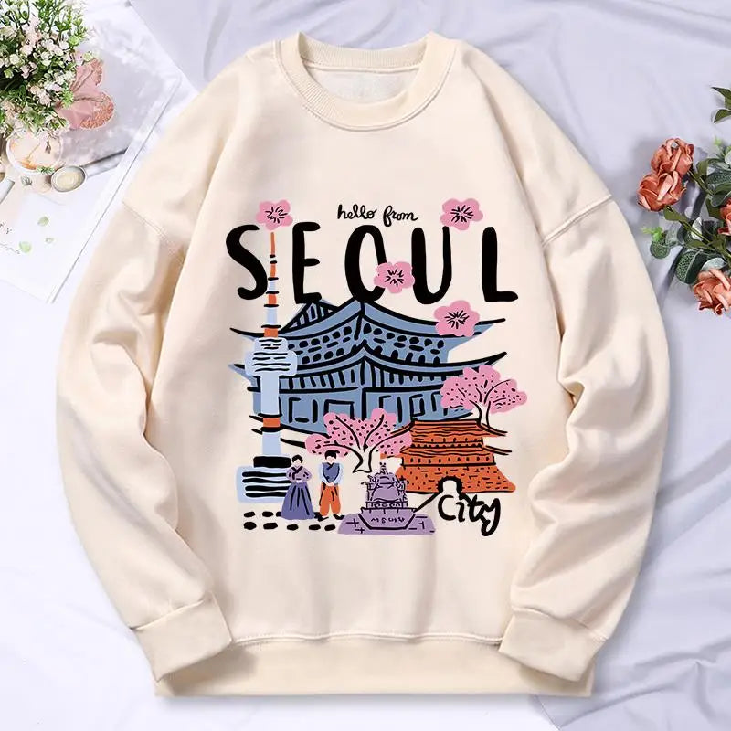 Moletom "Hello from SEOUL"