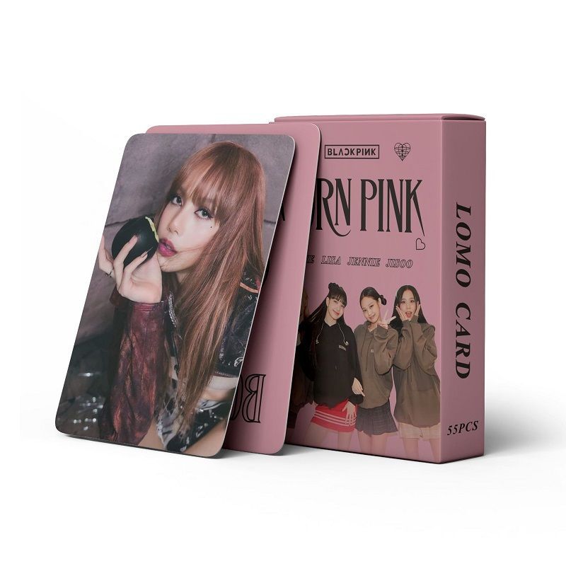 Kit c/ 55 Photocards Black Pink (BORN PINK)