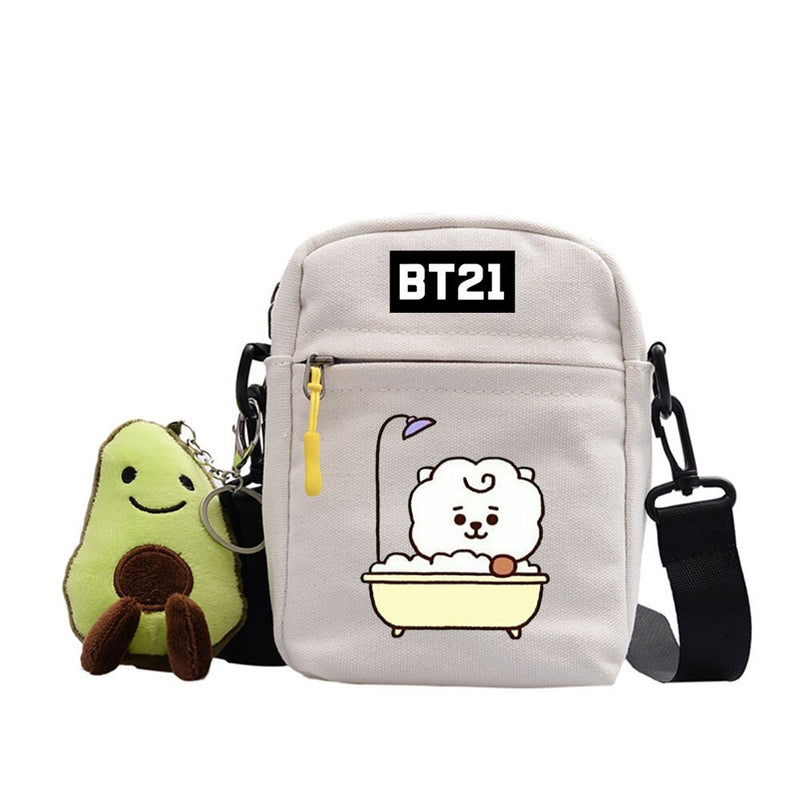 Bolsa BT21 (BTS) Cores e personagens variados