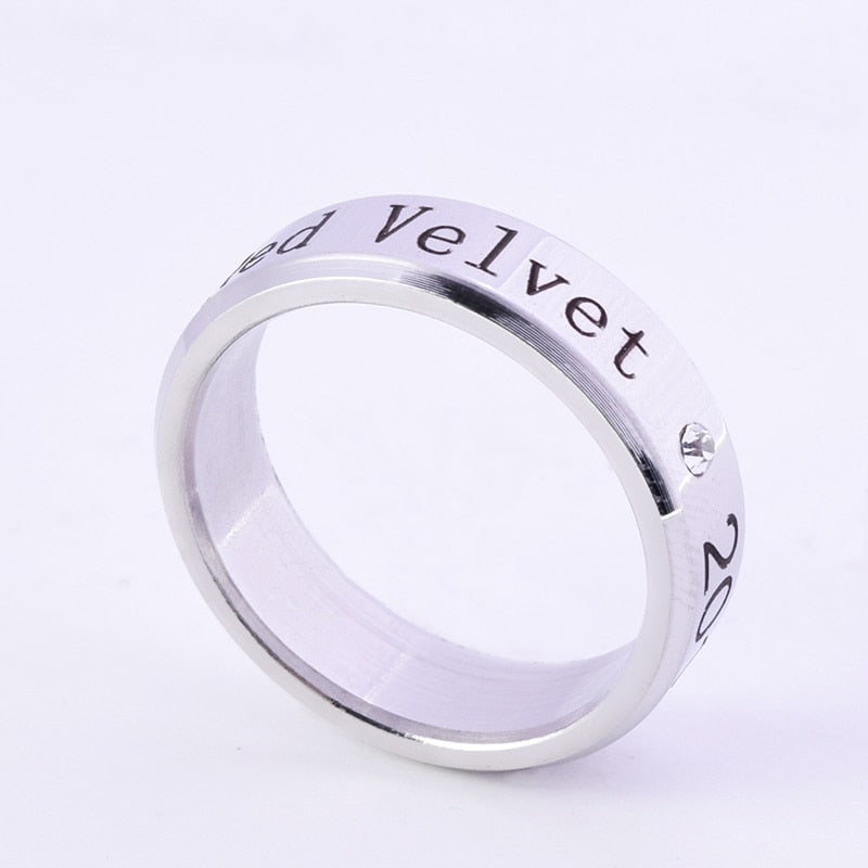 Anillo personalizado K-POP (Varios grupos)