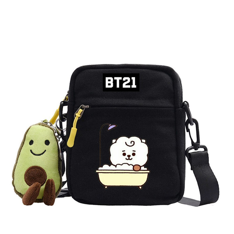 Bolsa BT21 (BTS) Cores e personagens variados