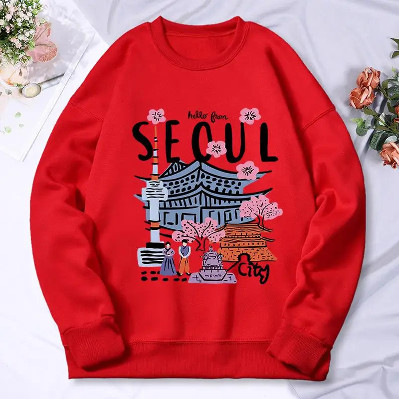 Moletom "Hello from SEOUL"